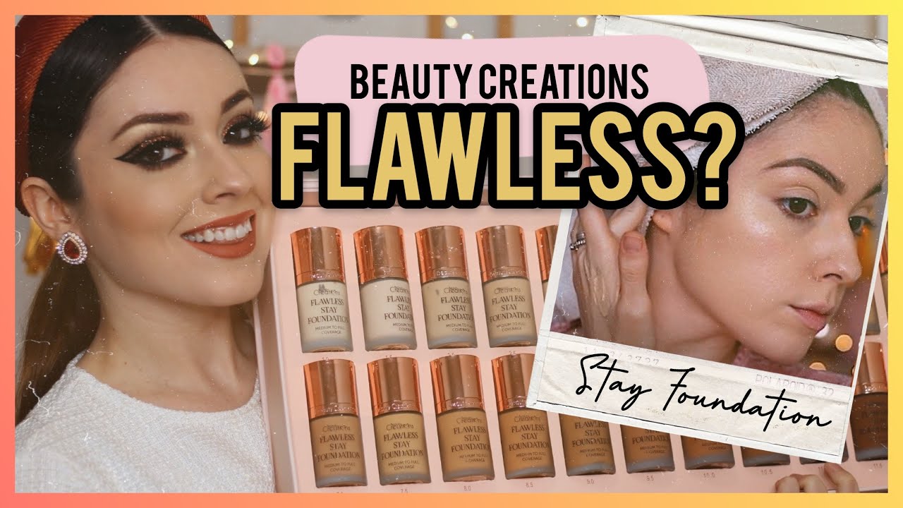 BEAUTY CREATIONS FLAWLESS STAY FOUNDATION | PRIMERA Y SEGUNDA IMPRESIÓN | MONILLACA