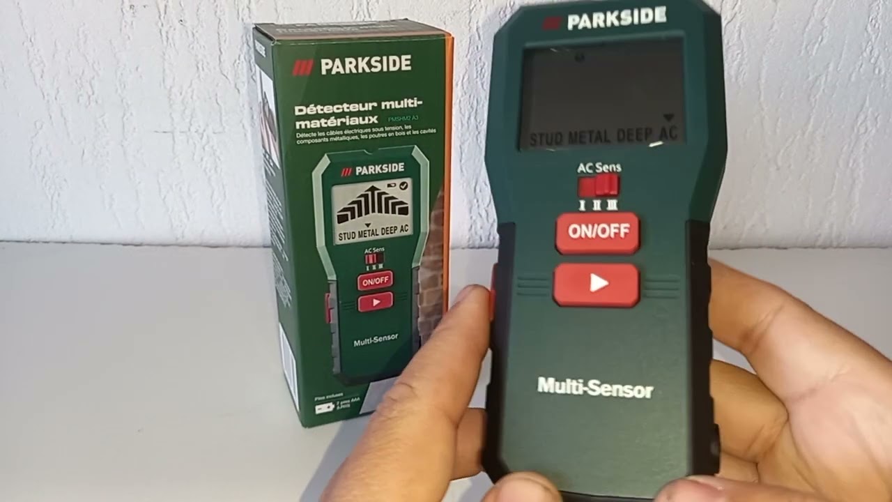 DETECTEUR MULTI MATERIAUX PARKSIDE LIDL