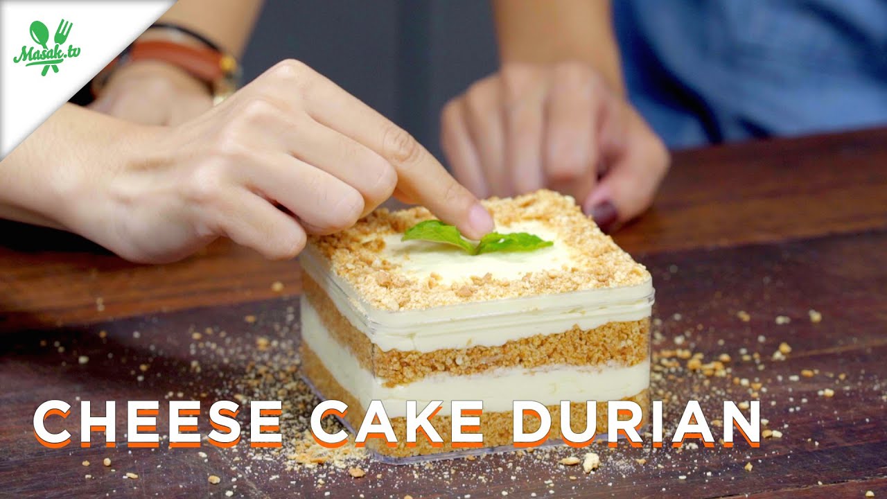 Resep Dessert Ternikmat! Cheesecake Durian