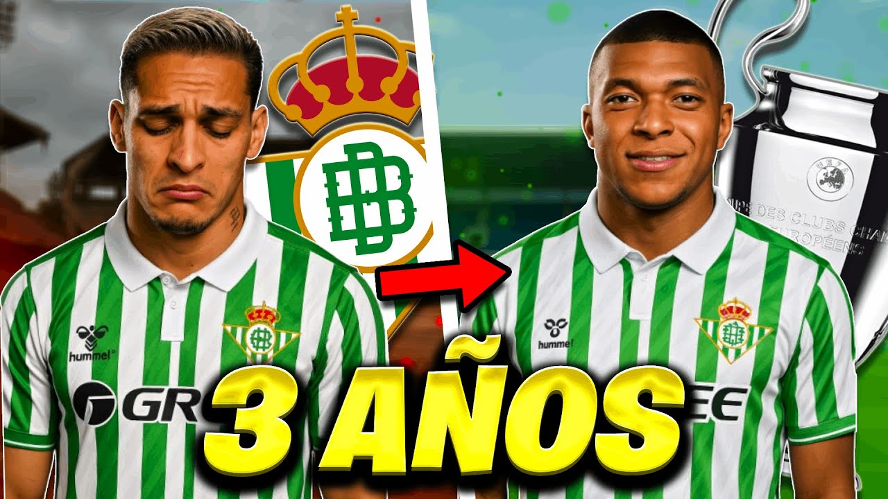 Convierto al Betis en un equipo grande en 3 temporadas💚