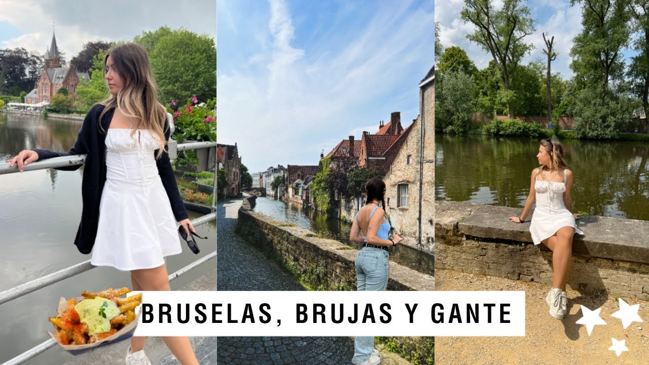 Visito Bruselas, Brujas y Gante en 2 d&iacute;as ✨| VLOG