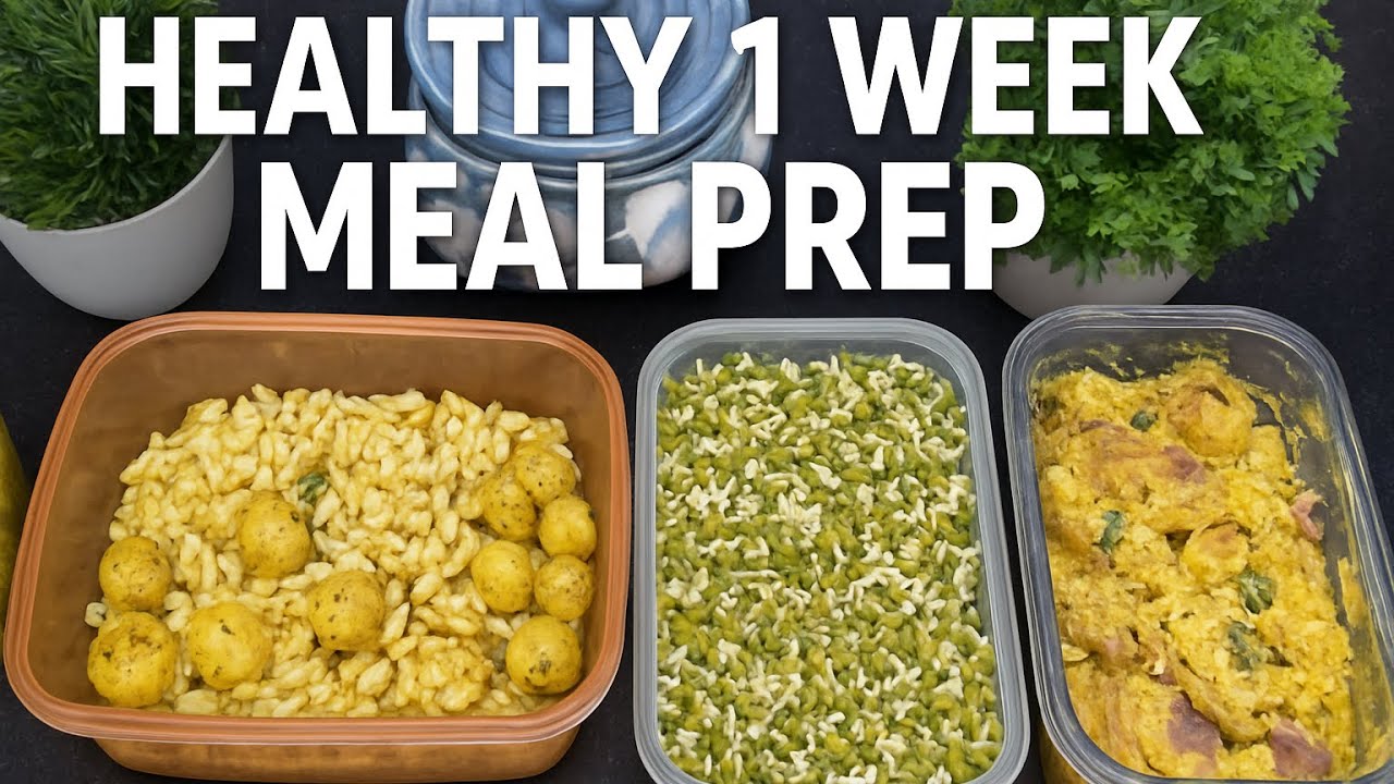 Healthy 1 Week Meal Prep | Easy & Nutritious Recipes for Busy Days | Part - 2 