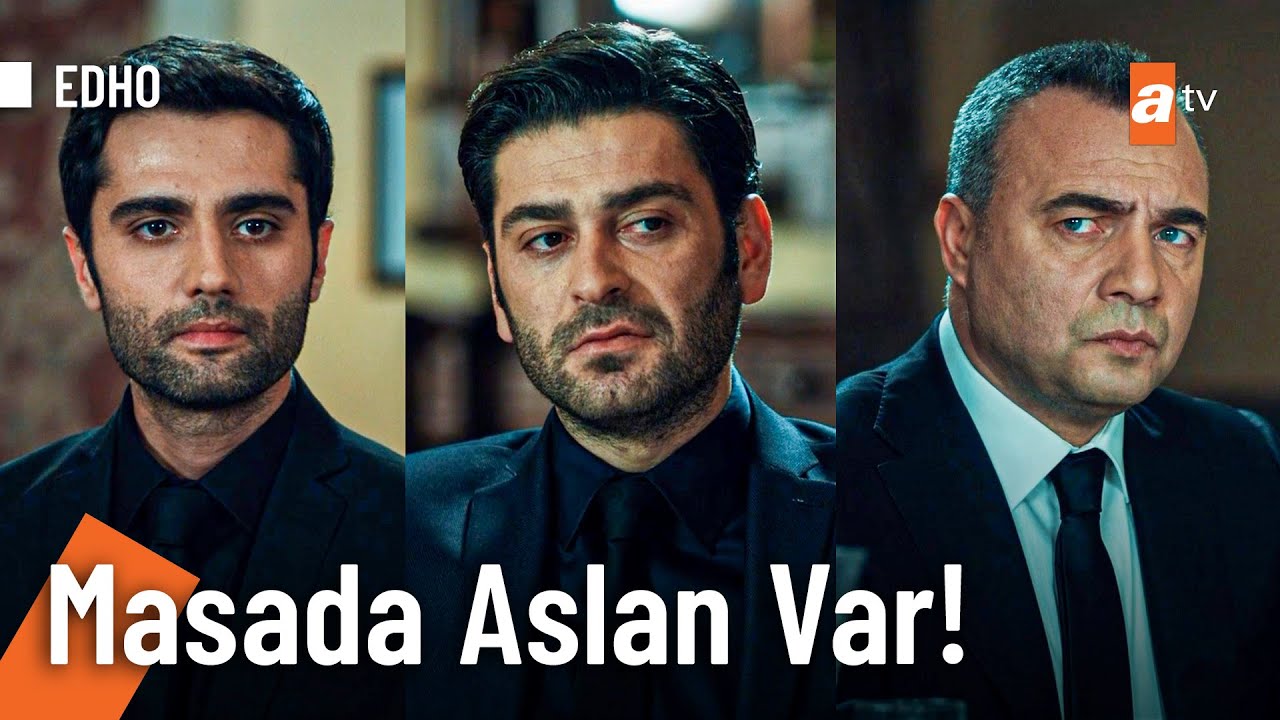 Alpaslan masaya oturdu - Eşkıya Dünyaya Hükümdar Olmaz 19. Bölüm @EDHOatv