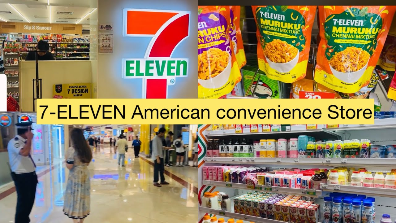 7-Eleven,American Convenience Store chain in KLCC🤩🥰 @Honey-Beez1111 