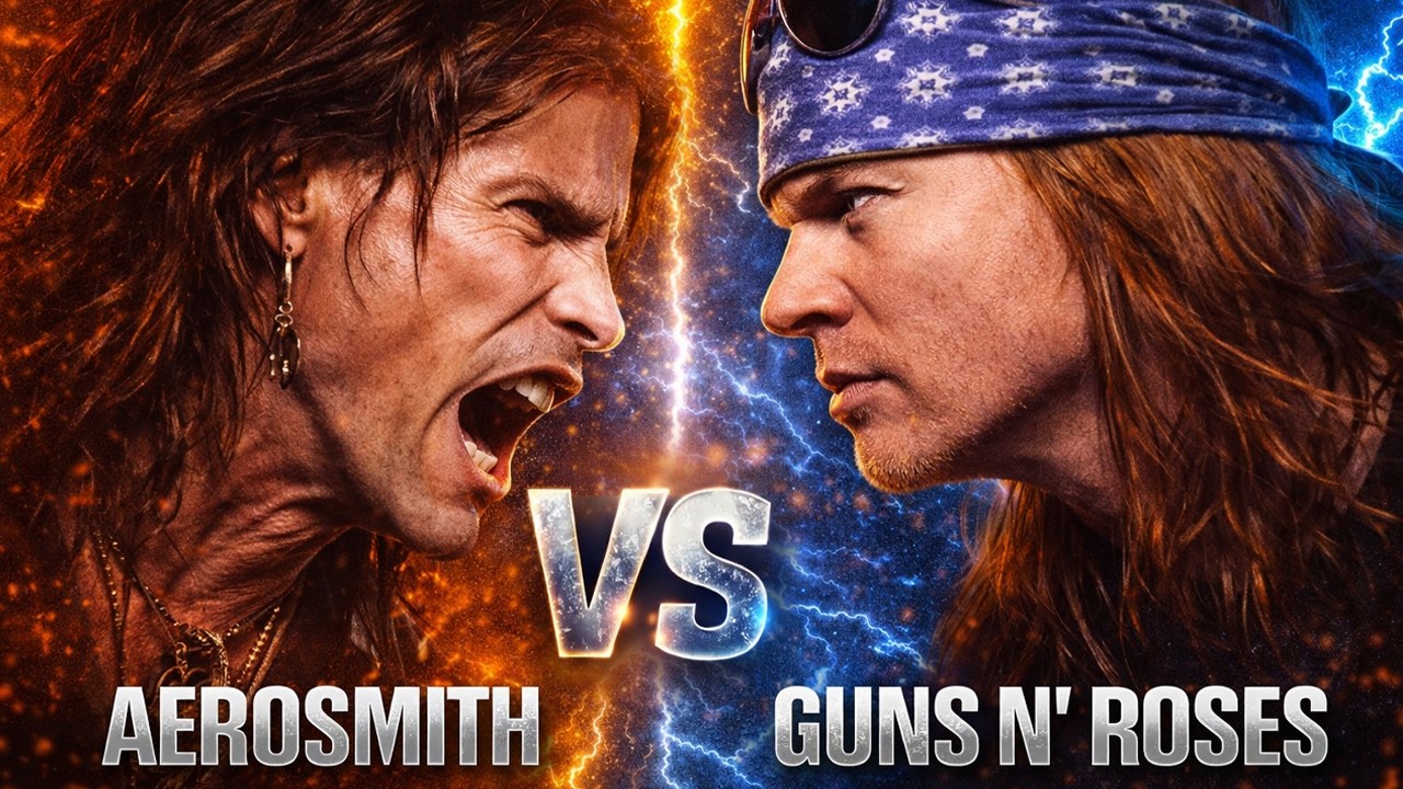 Aerosmith vs. Guns N’ Roses — Who׳s the True Kings of American Hard Rock? | Career Showdowns