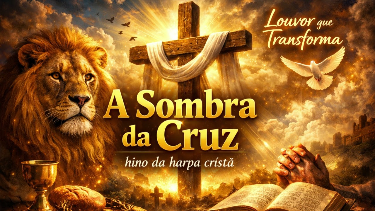 Louvor Inspirado na Harpa Cristã | A Sombra da Cruz ✝️