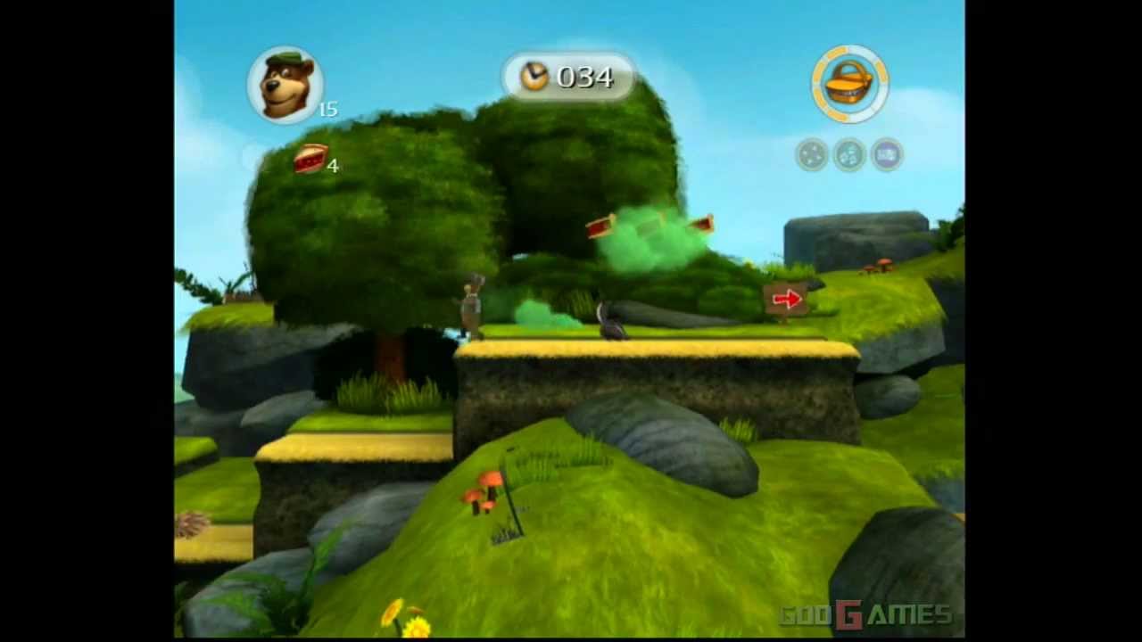 Yogi Bear - Gameplay Wii (Original Wii)