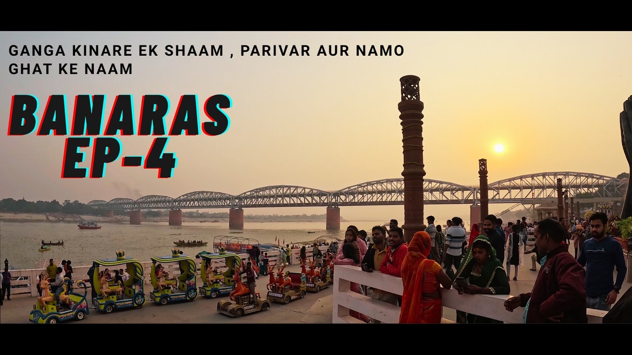 Golden Evening at Namo Ghat | Banaras Diaries Ep 4