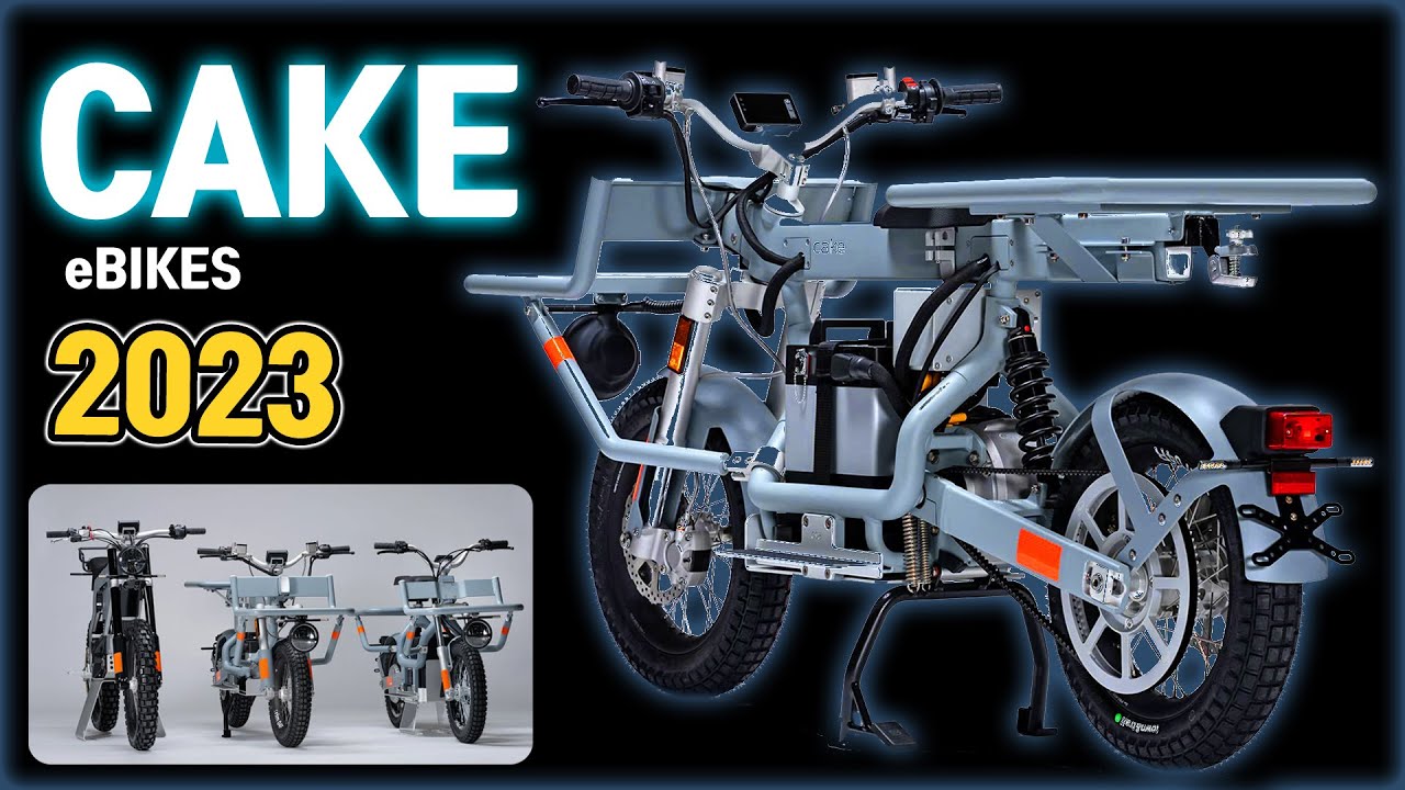 CAKE 2023 Sweden E-Bike & Electric Scooter 3 Top models Review,
