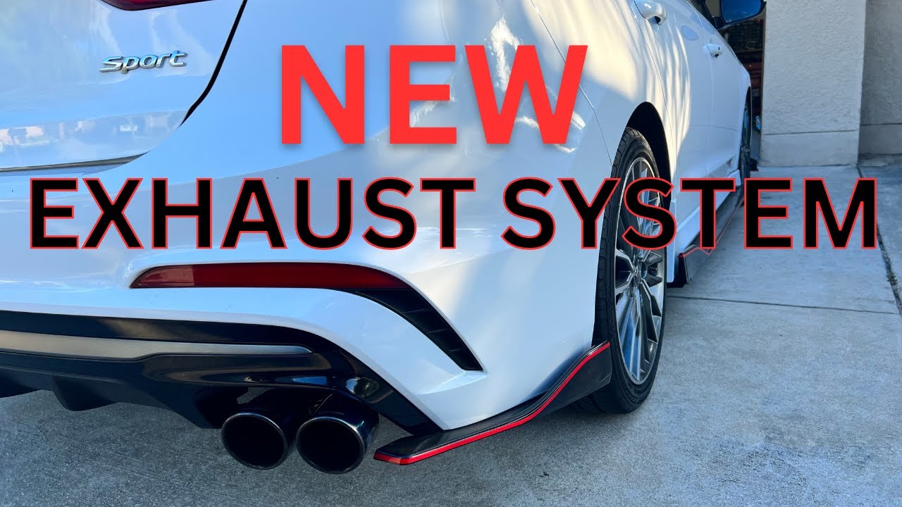 2018 Hyundai Elantra Sport Turbo Project Part 2 (Downpipe and Exhaust System Fabrication)