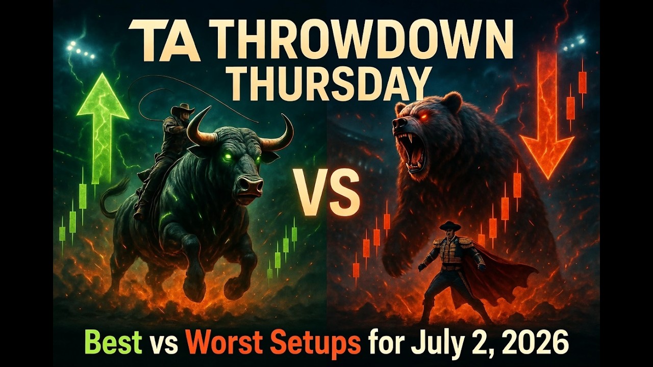 Technical Analysis (TA) Throwdown Thursday - Best Setups vs  Worst Setup $IBRX $SLS $PENG $NFLX