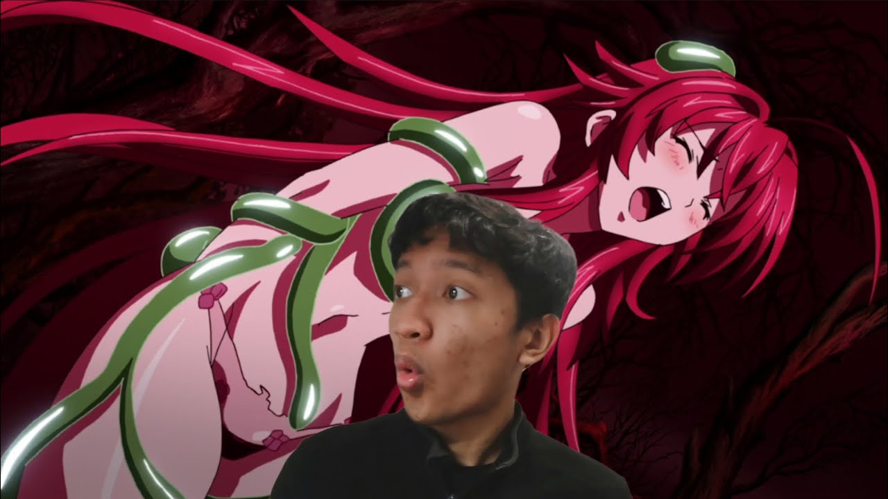 Slime gropes senpai 😱| Highschool DxD Ep 7 REACTION
