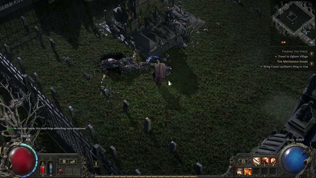 Return to the Cemetery of the Eternals and open the Memorial Gate, Path of Exile 2