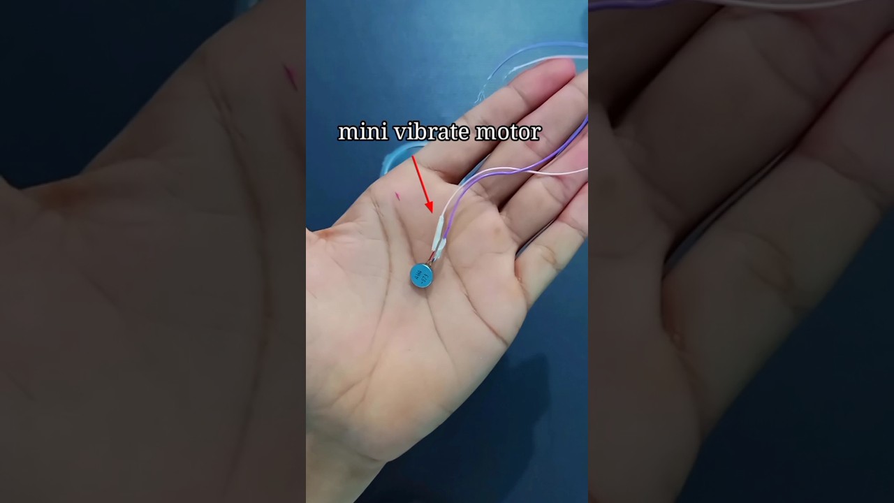 New Science Project Making From Mini Vibrate Motor #inventions