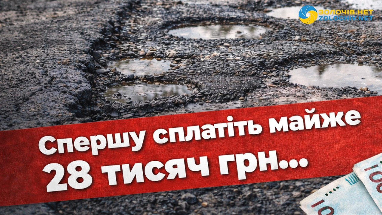 Запит про ремонти доріг у Золочівській громаді: у міськраді оцінили копії документів у 27930 грн