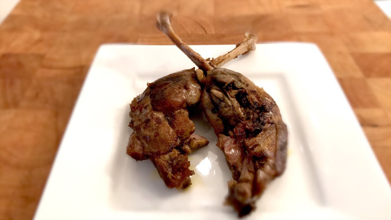 goose confit, gekonfijte ganzenbout