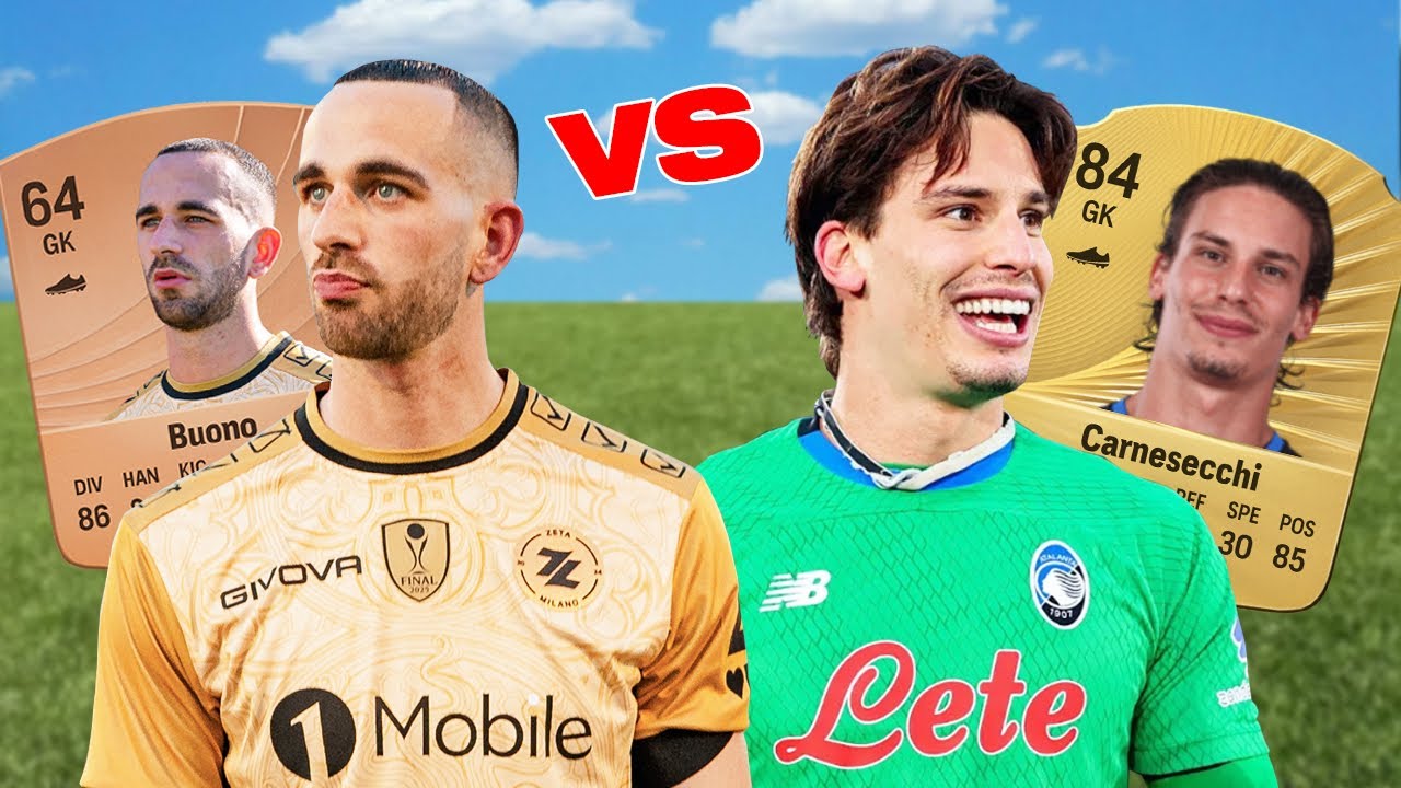 🧤⚽️HO SFIDATO MARCO CARNESECCHI! | SECONDA CATEGORIA VS SERIE A!