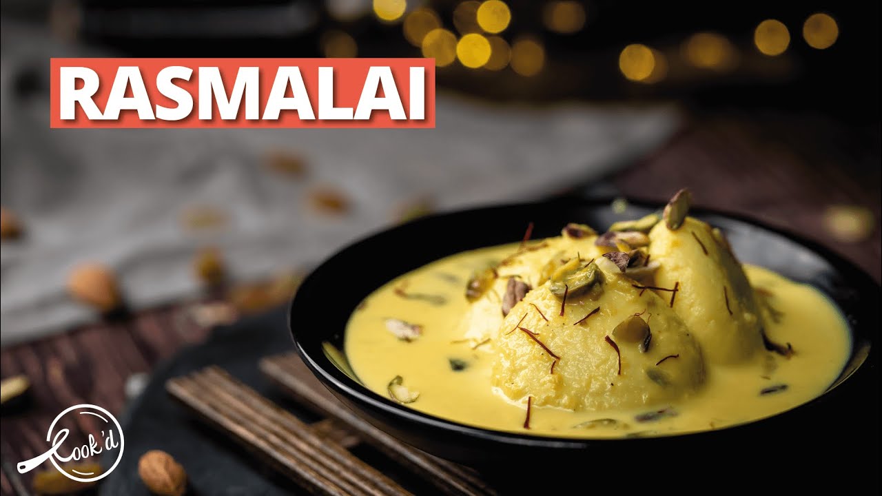 Rasmalai Recipe | Easy Creamy Bengali Rasmalai | Indian Sweet | Cookd