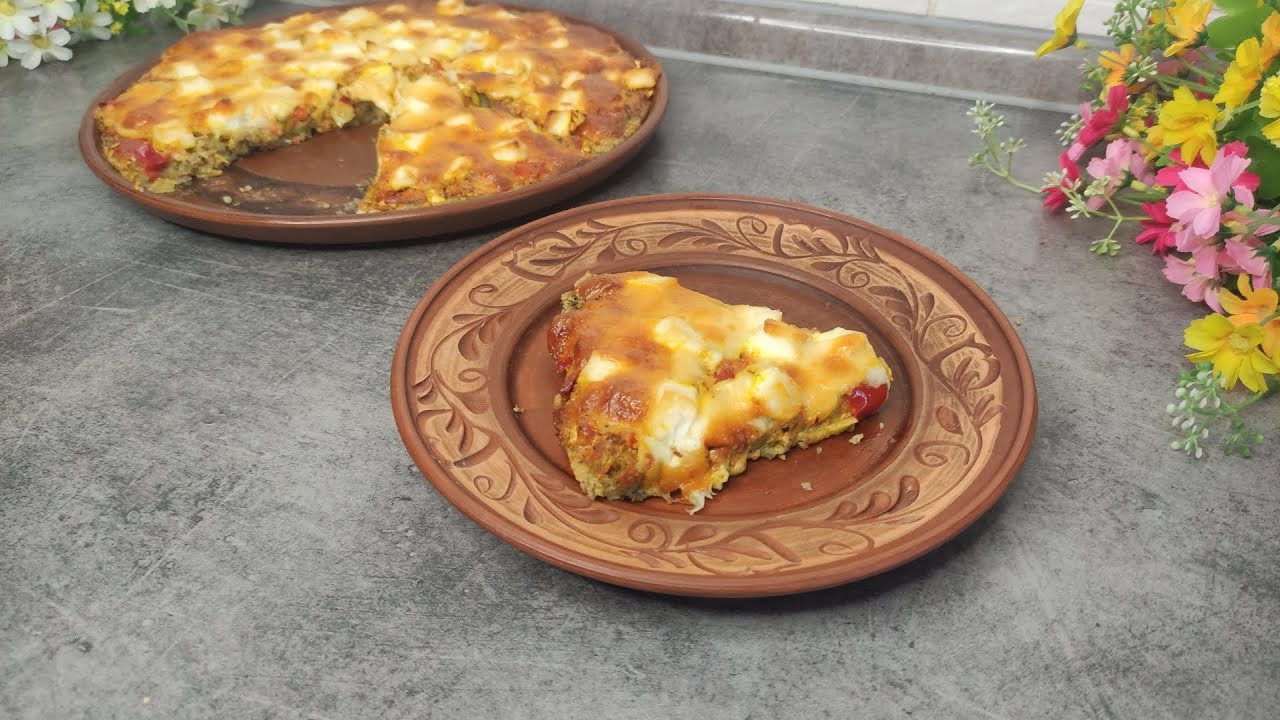 🍕ПИЦЦА без муки и дрожжей 😃
