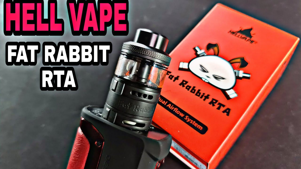 نغير شوي ونجرب فات رابيت ارتي ايه FAT RABBIT RTA by hellvape