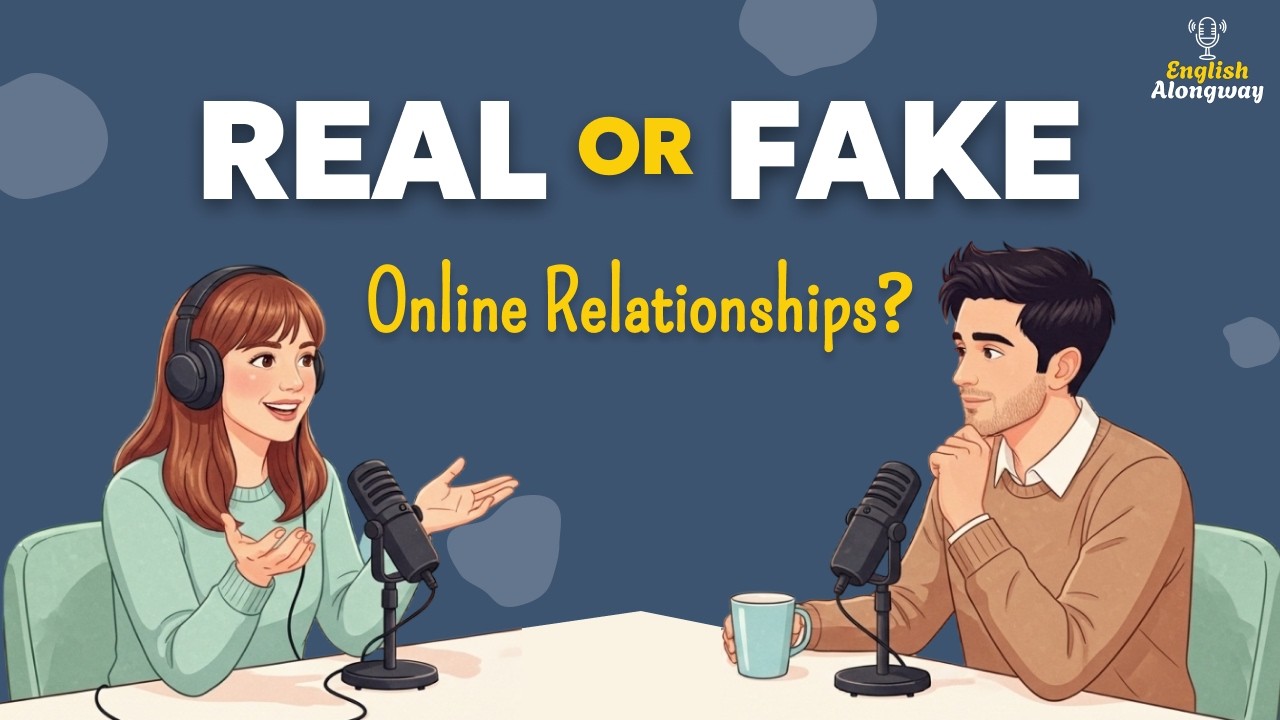 Are Online Relationships Meaningful or Just an Illusion? | Debating Conversation English Podcast