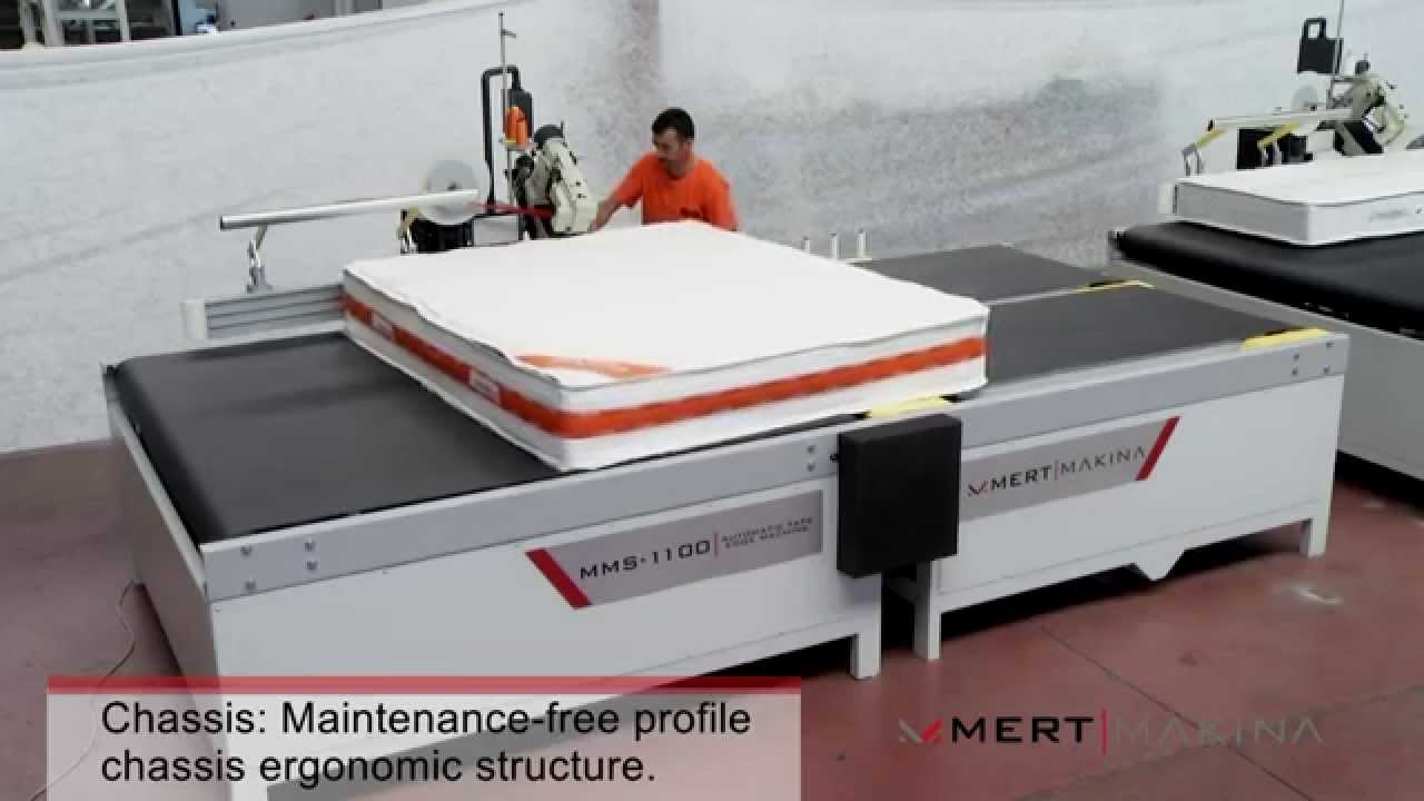 MMS-1100 Otomatik Kenar Kapama Makinasi