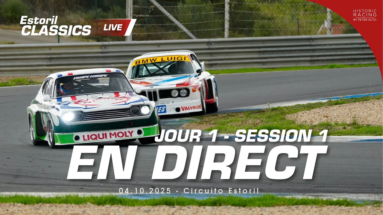 🇫🇷 Estoril Classics  - Samedi, Live session 1 🔴