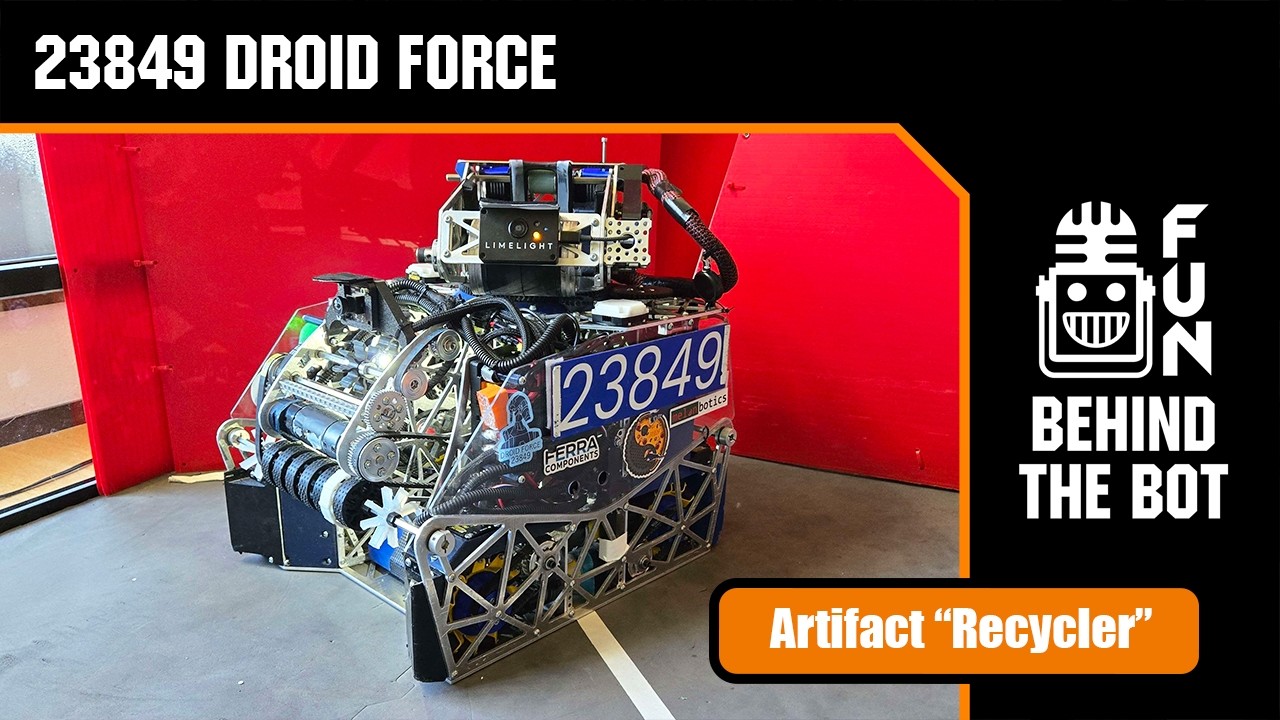 23849 Droid Force | За кулисами работы робота | FTC DECODE Robot