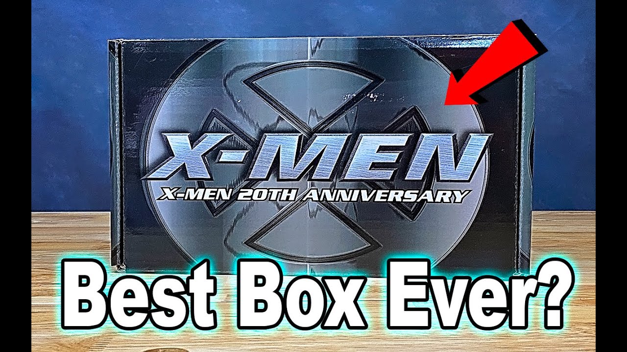 X Men 20th Anniversary Marvel Collector Corps Funko Box