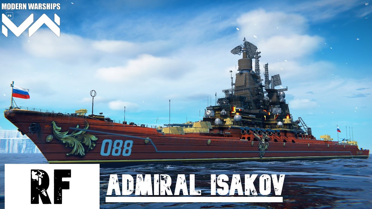 RF Admiral Isakov | BattleShip Lengkap Banget | Modern Warships