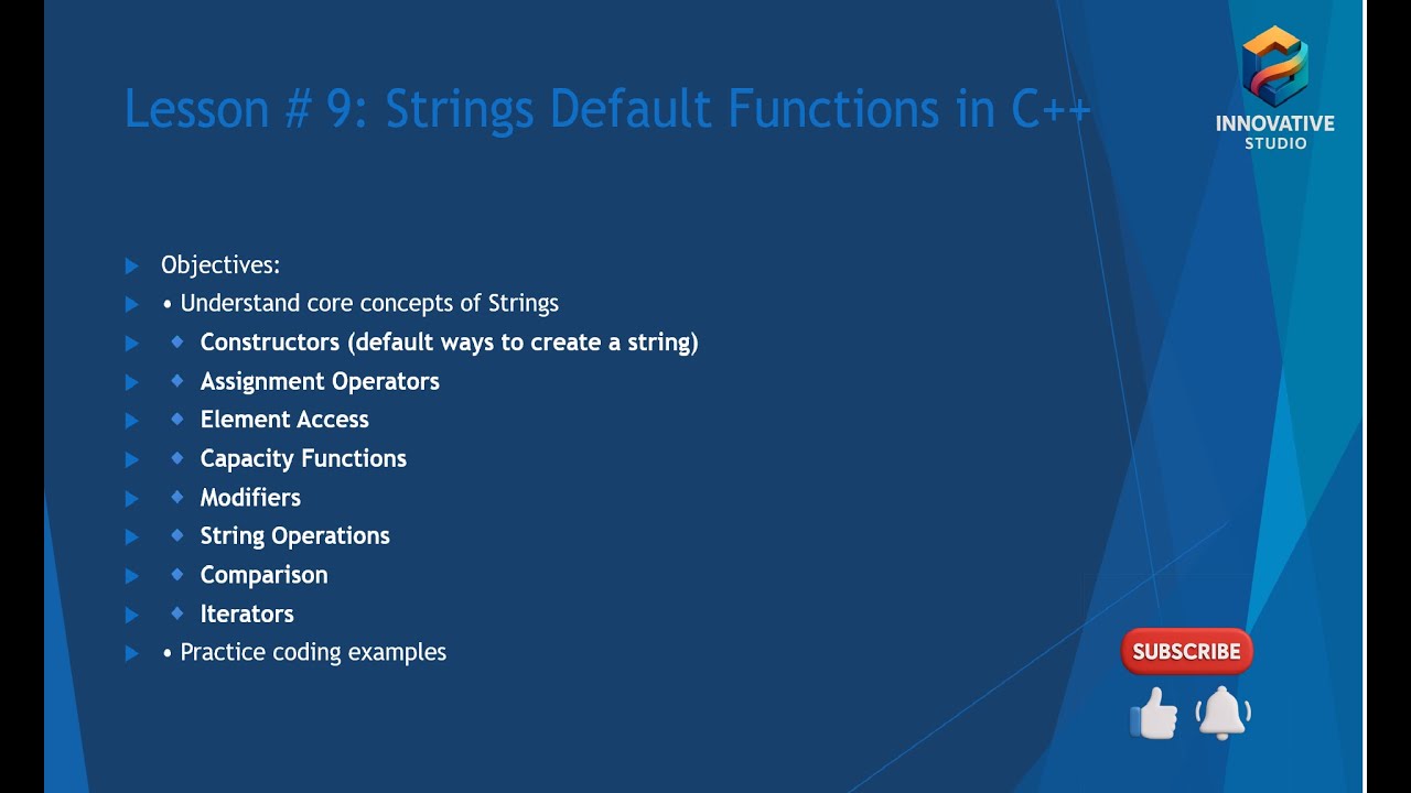 Урок №9. Строковые операции в C++ с практическим кодированием в Visual Studio.