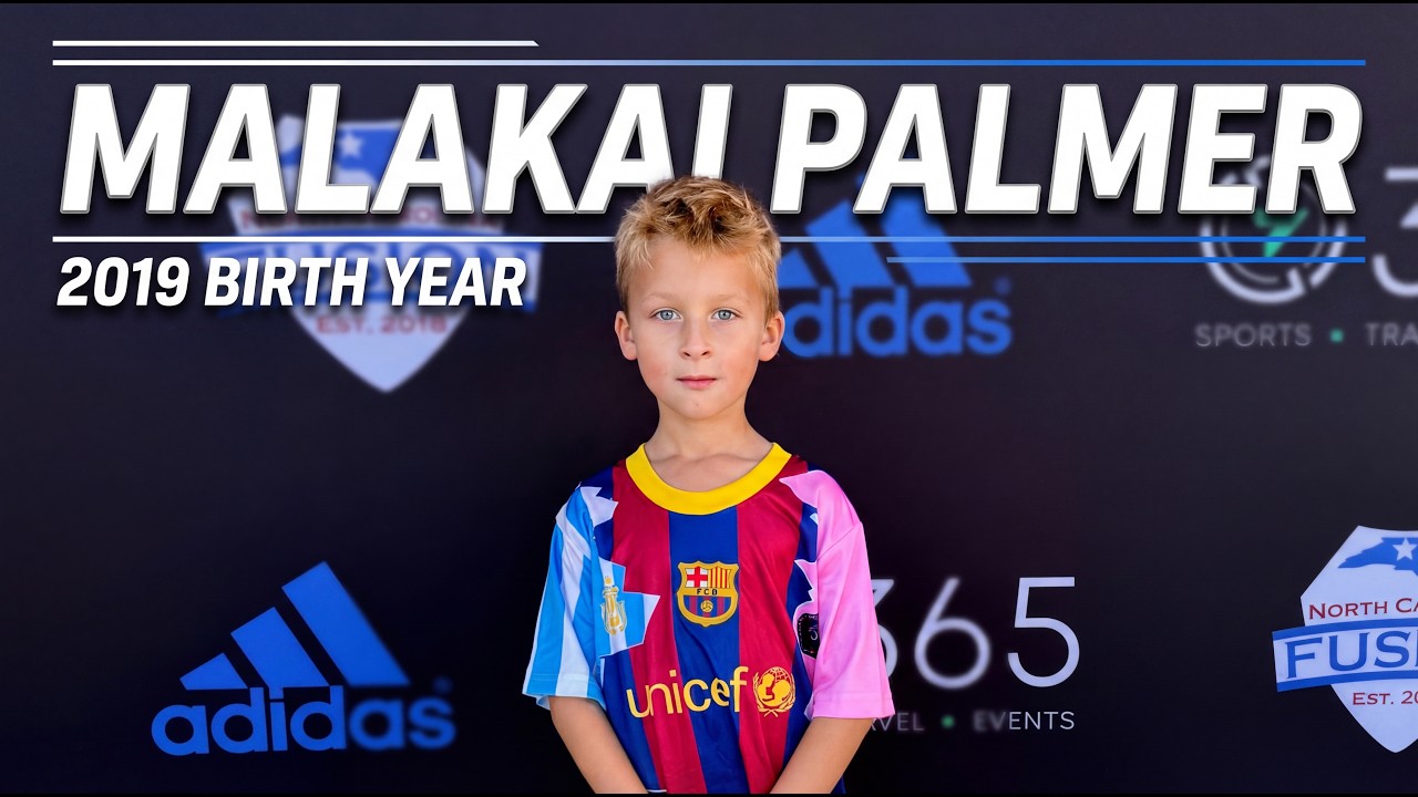 Malakai Palmer | U8 Youth Soccer Highlights | Age 6 | NC Fusion Juniors