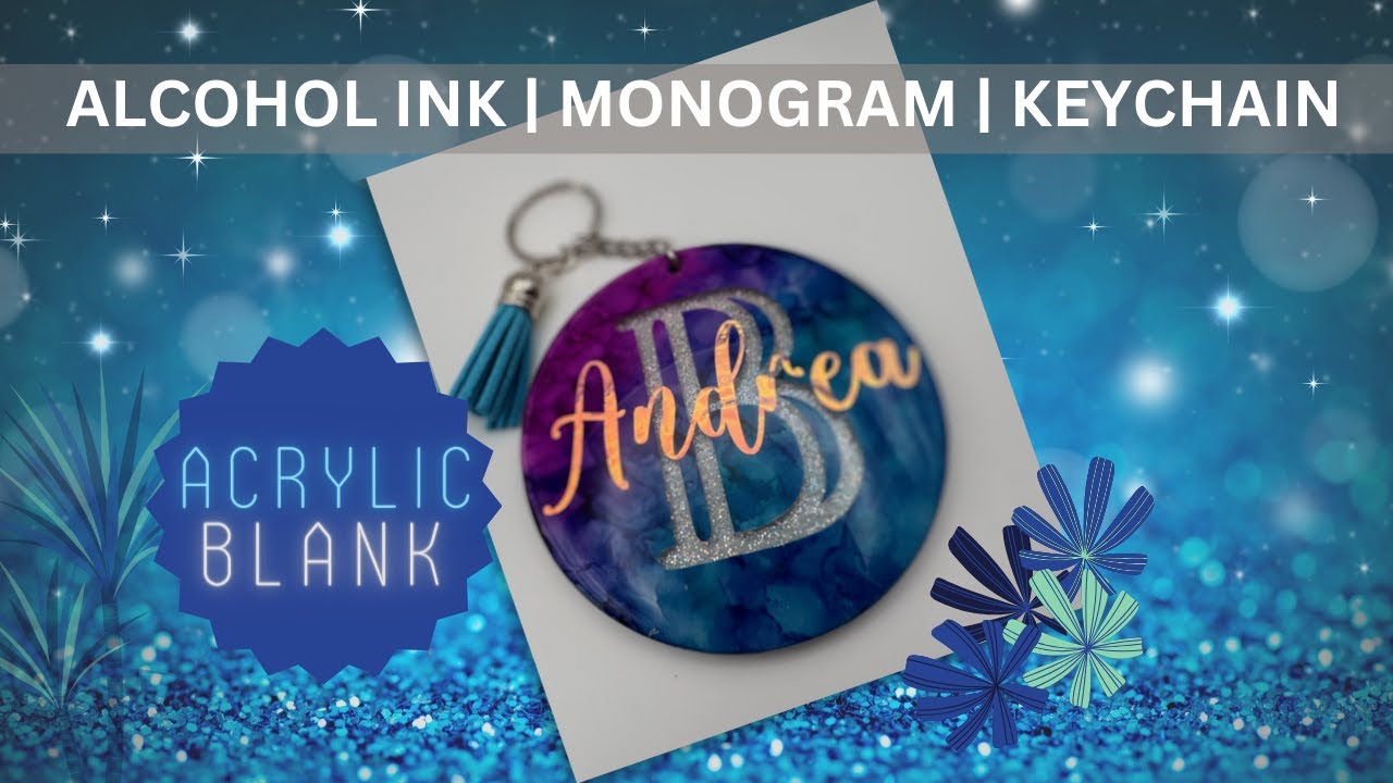 Acrylic Blank | Alcohol Ink Tutorial: Easy and Fun DIY Project