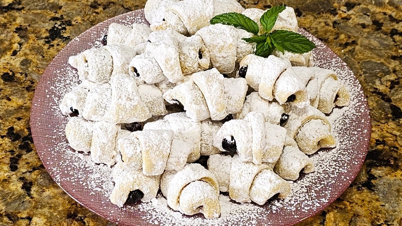 Cornulețe cu magiun ca la bunica – Super fragede și aromate