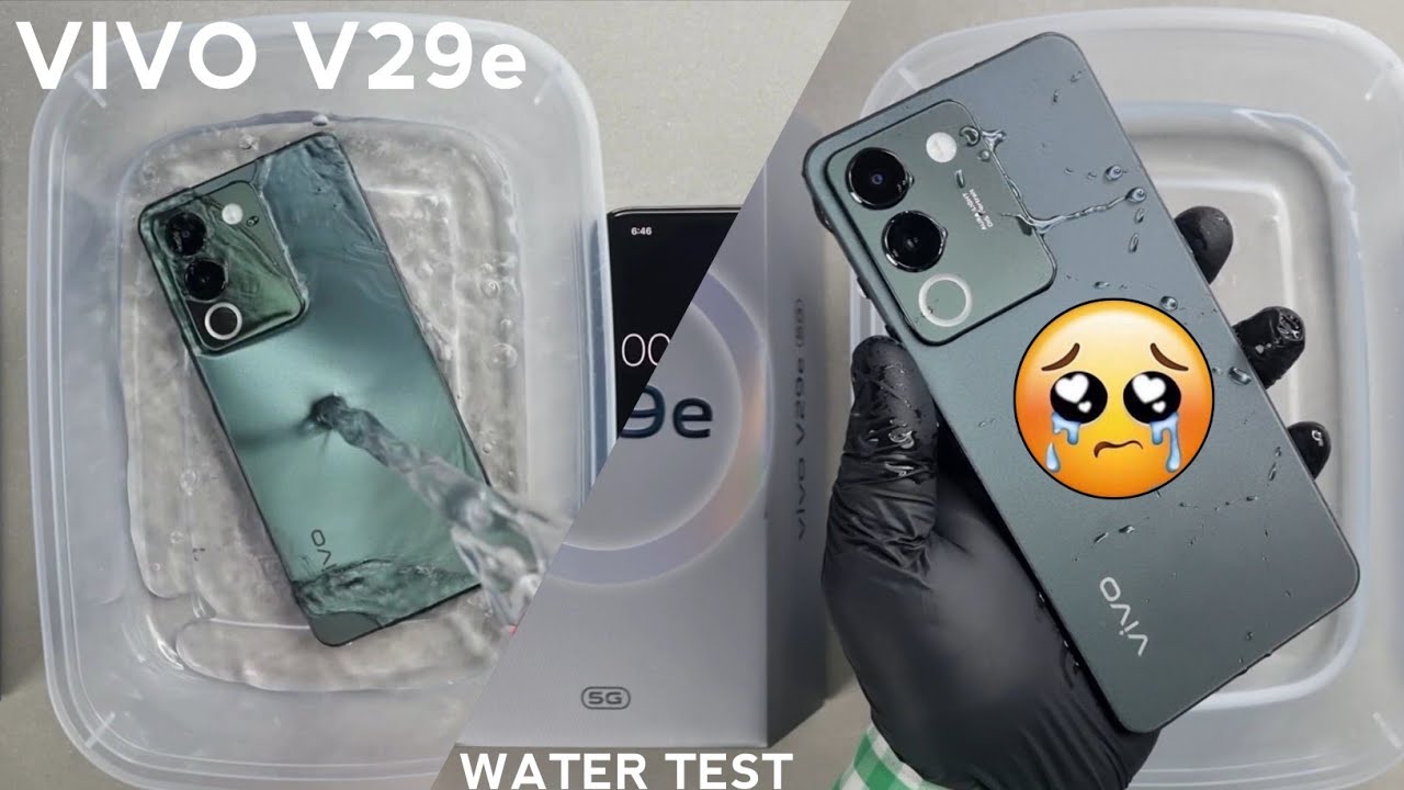 Vivo V29e 5G Water Test 💦💧| Vivo V29e ip54 Water Resistant Or Not?