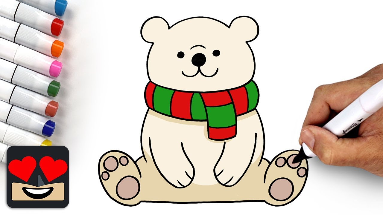 How To Draw a Polar Bear