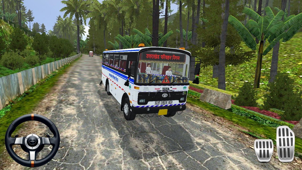TATA Mini Bus Mod Offroad Drive 🥳 Bussid Gameplay | Bus Simulator Indonesia - Bus Game Android Game 