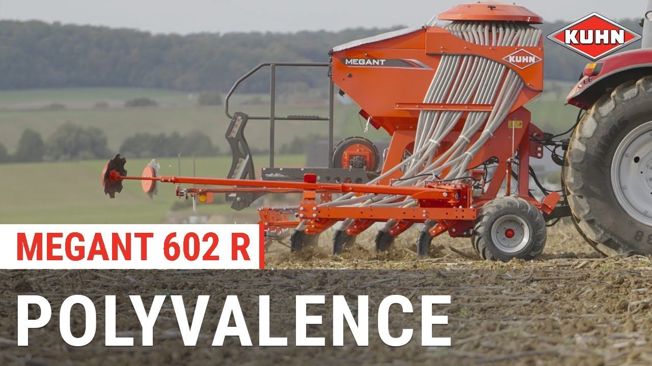Semoir &agrave; dents pour semis simplifi&eacute; | MEGANT 602 R | KUHN