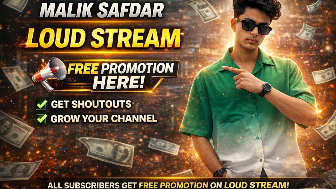 🔴 OFFICIAL LIVE STREAM – MALIK SAFDAR OFFICIAL | Welcome to the Most Supportive Live Community! 🌟