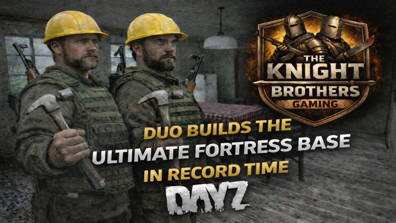 Duo Builds the Ultimate Fortress Base in Record Time | DayZ