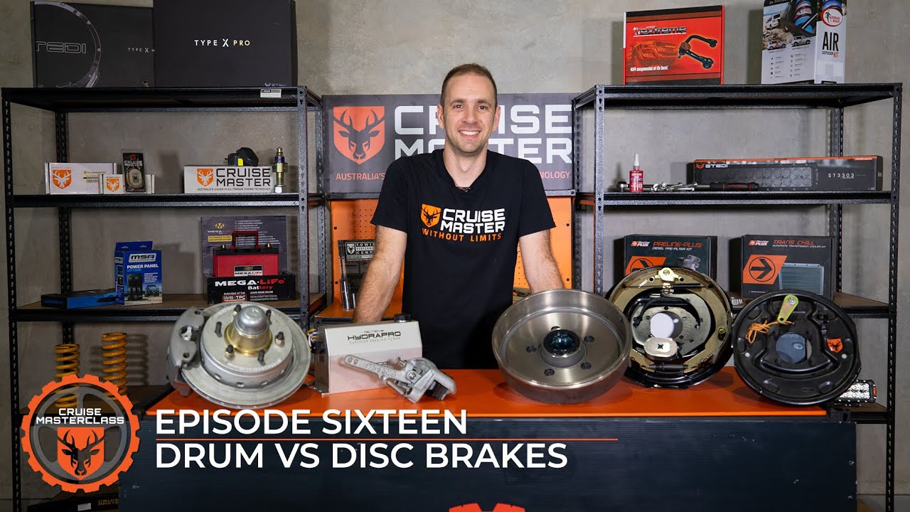 CruisemasterClass - Ep. 16 Drum vs Disc Trailer Brakes