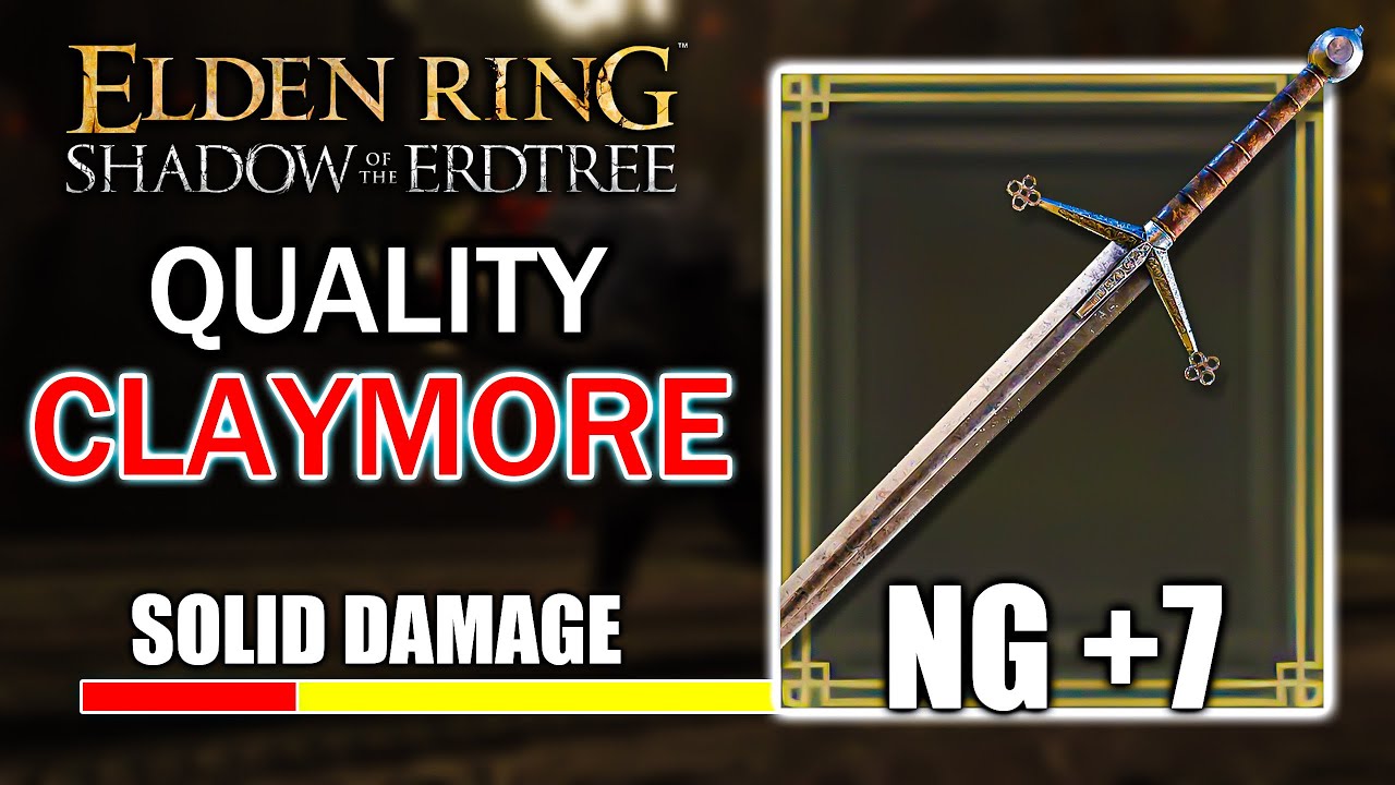 The Classic Claymore Build Is INSANELY Strong in Elden Ring