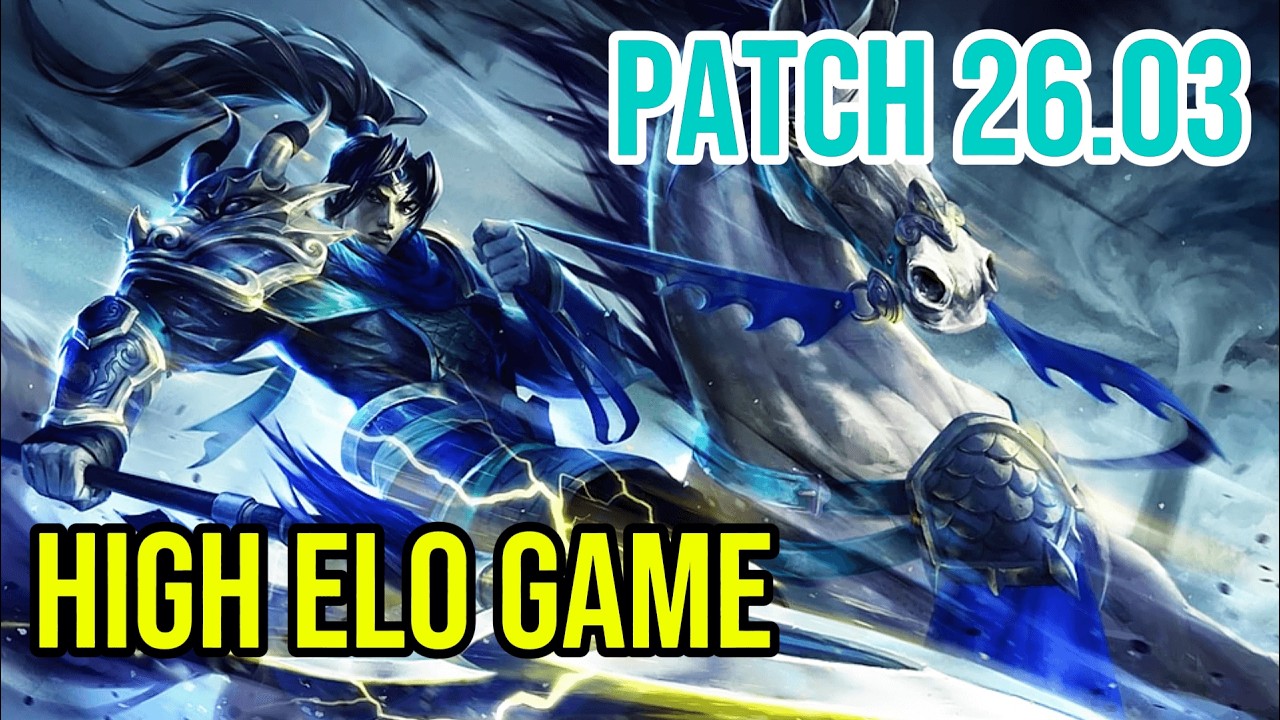 1,662 LP Xin Zhao Jungle Full Gameplay | Challenger | Patch 26.03