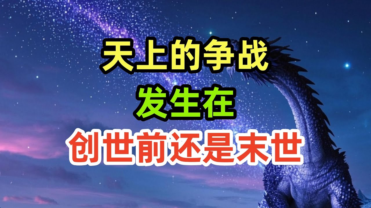 启示录天上的争战发生在创世前还是末世