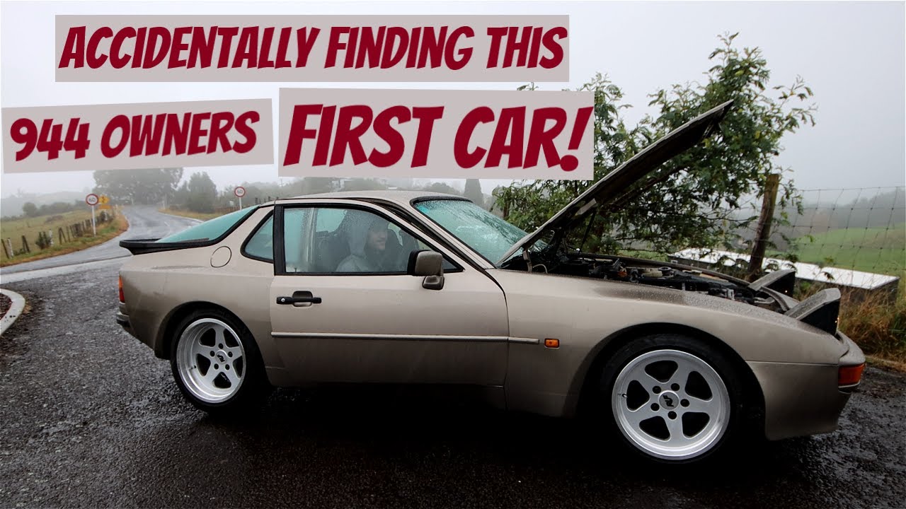 Accidentally finding this Porsche 944 owners FIRST car!