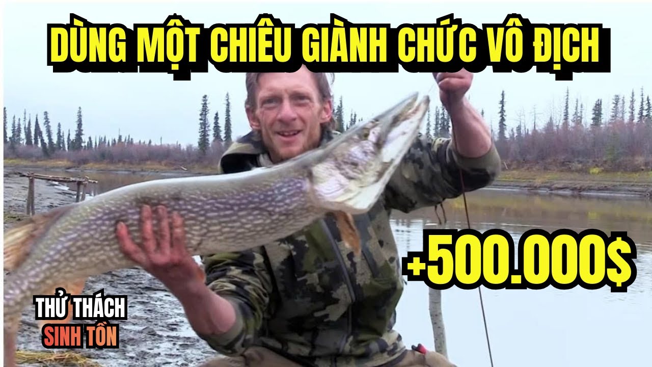 Thử Thách Sinh Tồn: Sống Sót 84 Ngày Tại Bắc Cực - Cách William Dùng 1 Sợi Dây Thép Thắng 12 Tỷ Đồng