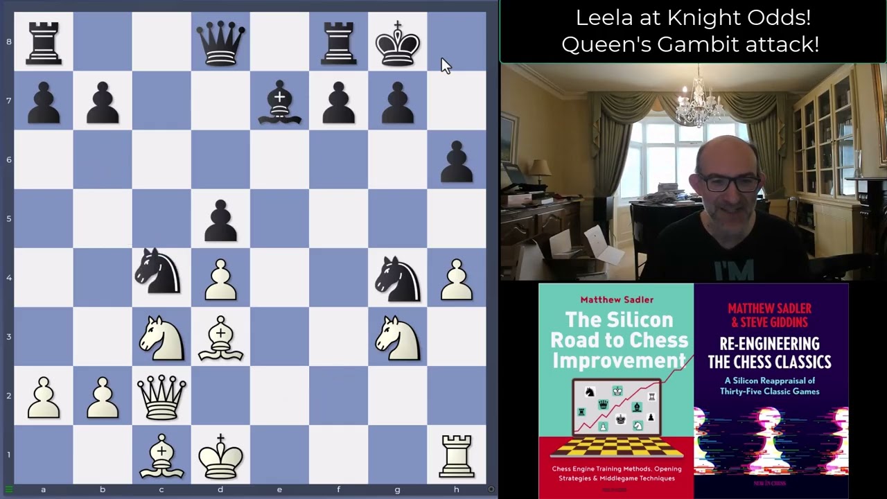 Silicon Road: Leela gives ROOK Odds! The rookless Queen's Gambit!