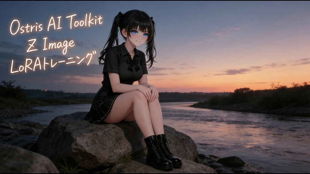 Ostris AI-ToolkitでZ ImageのLoRAトレーニング