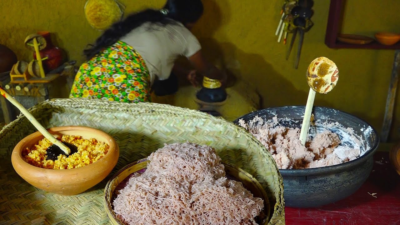 . ඉදිඅප්ප .. Breakfast is a very important meal -Rice flour string hopper are very suitable