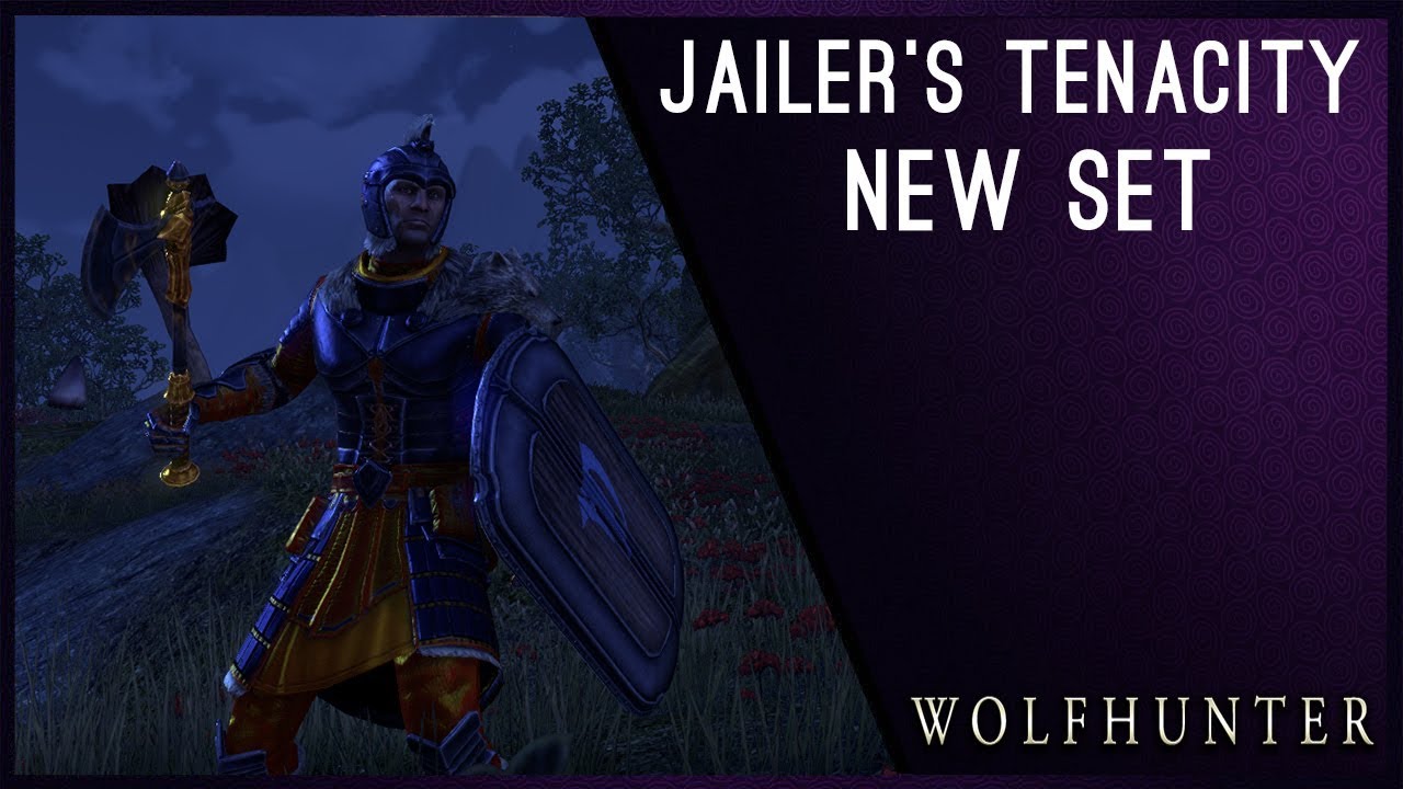 Jailer&rsquo;s Tenacity Set Heavy Armor - Wolfhunter DLC ESO